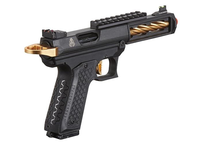 Lancer Tactical Full Auto/Semi Gas Blowback Airsoft Pistol w/Extra Magazine (‎Tandemkross Cthulhu) thumbnail 7