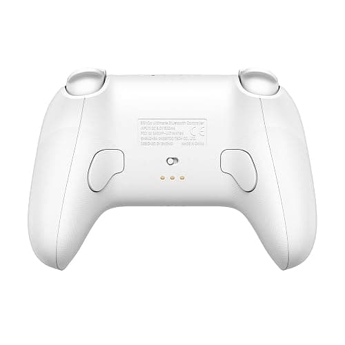 8BitDo Ultimate Bluetooth Controller with Charging Dock, Wireless Pro Controller with Hall Effect Sensing Joystick, Compatible with Switch, Windows and Steam Deck (White) thumbnail 4