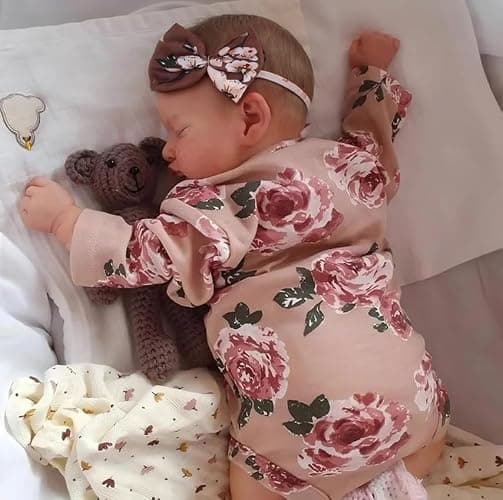 Kaydora Reborn Baby Girl Dolls - 20 inch Lifelike Newborn Baby with Realistic Veins for Kids Age 3 + thumbnail 4