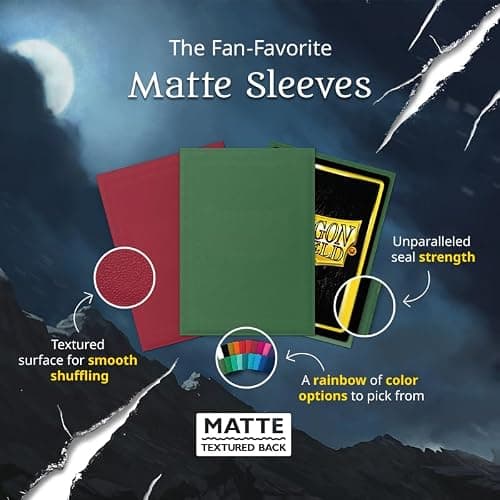 Dragon Shield | Standard Size Matte Card Sleeves | 100 CT - Smooth & Tough TCG Sleeves - Compatible with Pokemon, Flesh & Blood, One Piece & Magic The Gathering | Pink thumbnail 4