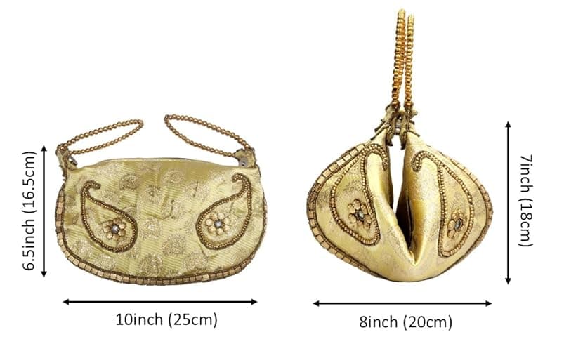 Purpledip Potli Bags Drawstring Purse (Potli01$) thumbnail 5
