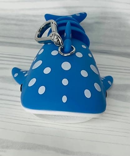 Bath and Body Works Blue and White Shark Pocketbac Hand Sanitzer Holder thumbnail 2
