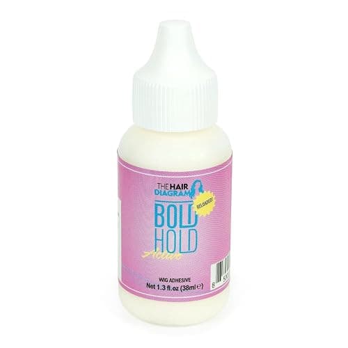 The Hair Diagram - Bold Hold Active Reloaded - Strong Hold Glue for Wigs and Hair Systems - Invisible Bonding - Formulated for Oily Skin - Non Toxic - Humidity Resistant & Water- Resistant -1.3oz thumbnail 7