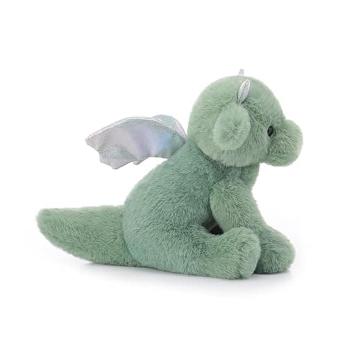 Apricot Lamb Grass Green Dragon Soft Stuffed Animals Plush Toys 8'' thumbnail 5