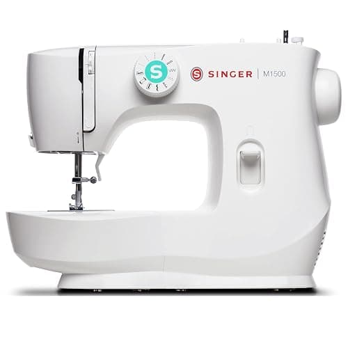 SINGER M1500 Lightweight & Portable Sewing Machine with Accessory Kit | 57 Stitch Applications, LED Light & 4-step Buttonhole | Great for Quilting, Crafts & Mending - Image 1