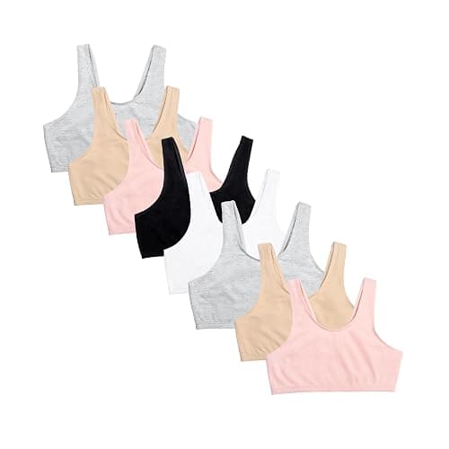 Fruit of the Loom Girl's Big Girls Training Bra Value Packs - Image 1