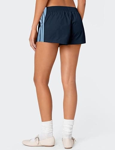 Plameil Womens Shorts Sweat Track Athletic Low Rise Micro Y2k UPF 50+ Shorts thumbnail 4