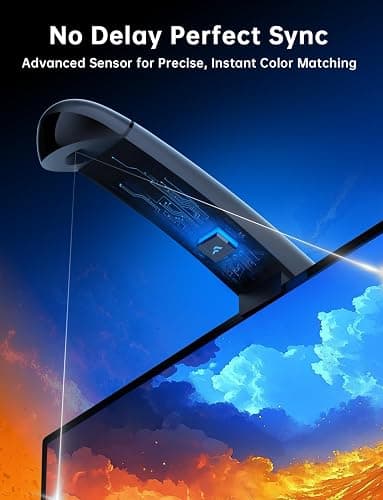 FFJ TV LED Backlight with Sensor, 14.7ft Cuttable RGB Lights That Change with TV for 55-65 Inch Screen and PC Monitor, Smart App Control, Game & Music Sync Color Changing Light thumbnail 3