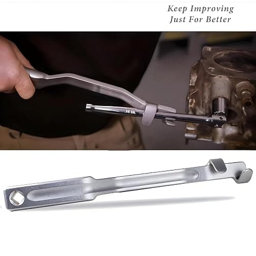 Herdusa 2pcs Wrench Extender Tool Bar Set for 1/2 Inch Drive Breaker Bars Universal Wrench Extension Adaptor Extend Wrenches Tool thumbnail 5