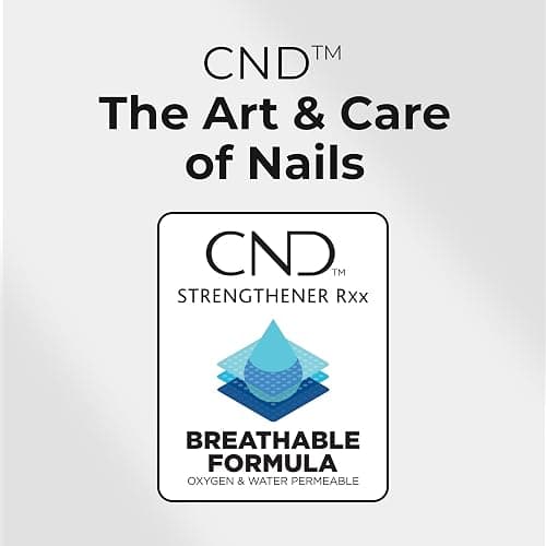 CND™ Strengthener RXx, Nail Strengthener for Tougher, Stronger Nails & Protection for Thin Nails, Stocking Stuffer for Women, 0.5 Fl Oz thumbnail 5