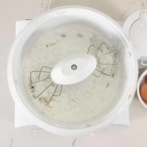 Bosch Universal Plus Stand Mixer 500 Watt, 6.5 Quarts with Wire Whips, Dough Hook & NutriMill Dough Hook Extender Bundle thumbnail 8