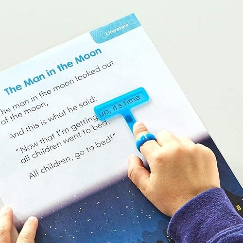 hand2mind FingerFocus Highlighter, Guided Reading Strips, Reading Pointers for Kids, Dyslexia Tools for Kids, ADHD Tools, Special Education School Supplies, Teacher Classroom Must Haves (1 Pack) | Guided Reading Strips, Reading Pointers for Kids, Dyslexia Tools for Kids, ADHD Tools, Teacher Classroom Must Haves thumbnail 4