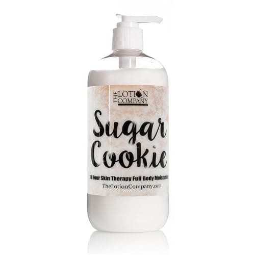 The Lotion Company 24 Hour Skin Therapy Lotion – Sugar Cookie Scented Full Body Moisturizer, Paraben Free, Made in USA, w/Aloe Vera, 16 oz - Image 1