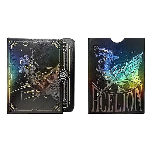ACELION Waterproof Plastic Playing Cards, Deck of Cards, Gift Poker Cards (Dragon) thumbnail 7