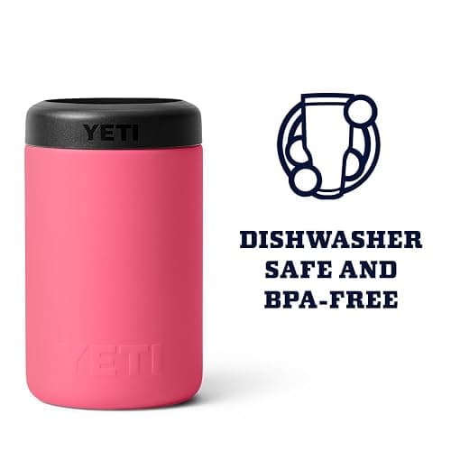 YETI Rambler 12 oz. Colster Can Insulator for Standard Size Cans, Tropical Pink (NO CAN INSERT) thumbnail 5