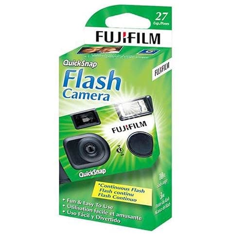 Fuji 7033661 - 35mm QuickSnap Single Use Camera, 400 ASA-FUJ7033661 by Fuji - Image 1