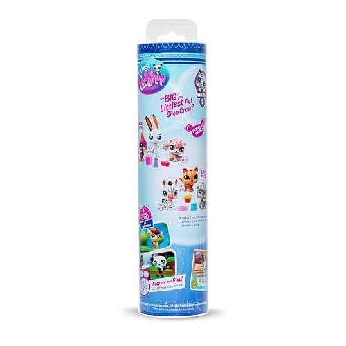 Littlest Pet Shop Bandai Pack 3 Park Pets BF00598 Set of 3 Pet Accessories, Collector Card and Virtual Code, Generation 7, Pets #99, #100, #101, Children 4 Years + thumbnail 6