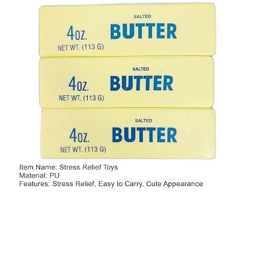 YOXIER Stress Relief Toys Squeeze Butter Toy Set Slow Rising Soft Fidget Toys for Stress Relief Anxiety Sensory Gifts for Adults Kids (2pc) thumbnail 9