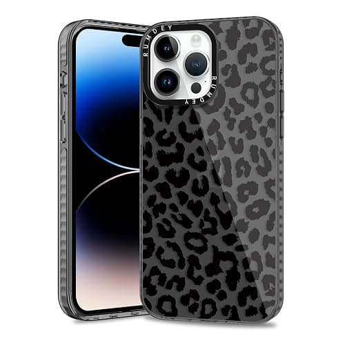 RUMDEY 2 Pack Cheetah Print Cases for Apple iPhone 13 / iPhone 14 Case 6.1 inch, Clear Cute Coquette Fashion Leopard Patterns for Girls Women Funda with Shockproof Protection Silicone Soft TPU Cover thumbnail 2