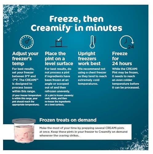 Ninja CREAMi Deluxe 11-in-1 Ice Cream and Frozen Treat Maker for Ice Cream, Sorbet, Frozen Drinks & More, with (2) XL Family Size Pint Containers, NC501C (Canadian Version) thumbnail 6