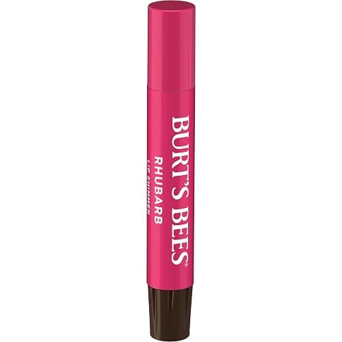 Burt's Bees Shimmer Lip Tint Set, Mothers Day Gifts, Tinted Lip Balm Stick, Moisturizing for All Day Hydration with Natural Origin Glowy Pigmented Finish & Buildable Color, Rhubarb (4-Pack) thumbnail 13