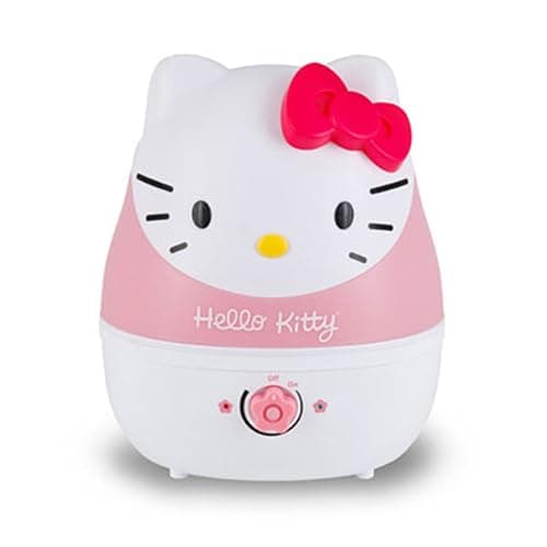 Crane Adorables Ultrasonic Humidifiers for Bedroom and Baby Nursery, 1 Gallon Cool Mist Air Humidifier for Large Room or Kid's Room, Humidifier Filters Optional, Hello Kitty thumbnail 2