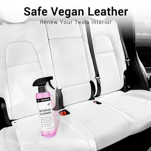 Tesla Seat Cleaner Remover Stain Biodegradable, Safe on White & Black Vegan Leather, Tesla Interior Cleaning Products for Seats, Console, Dash, Tesla Model 3/Y/S/X Accessories for 2025 | 2026 thumbnail 3