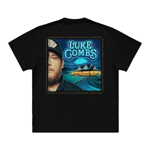 Luke Combs Unisex-Adult Gettin' Old Album TeeT-Shirt thumbnail 2