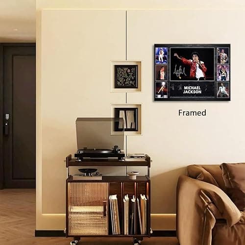 Michcel Jackson Poster Music Legend Wall Art for Bedroom Home Decor thumbnail 4