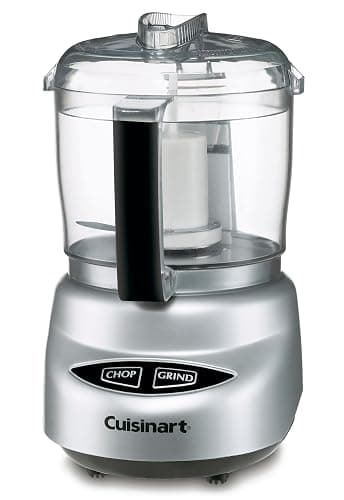 Cuisinart Mini-Prep Plus Food Processor, 24-Ounce Mini Food Processor to Chop Herbs, Vegetables, and Hard Cheese, 24-Ounce Work Bowl, Reversible Stainless Steel Blade, DLC-2ABC, Brushed Chrome - Image 1