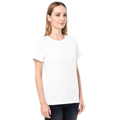 Fruit of The Loom Women's Short Sleeve Crew Neck T-Shirt, 2 Pack thumbnail 3