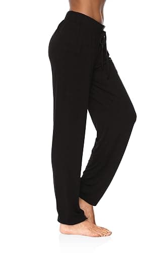DIBAOLONG Womens Yoga Pants Wide Leg Comfy Drawstring Loose Straight Lounge Running Workout Legging thumbnail 3