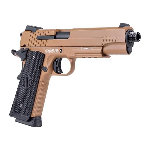 Sig Sauer 1911 Emperor Scorpion CO2-Powered 4.5mm Steel BB Caliber Semi-Auto Air Pistol with 17rd BB Mag - CO2 Cartridges Not Included thumbnail 2
