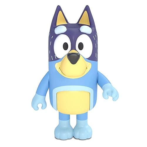 Bluey Family Figure 4-Pack – Includes Bluey, Bingo, Mum (Chilli) & Dad (Bandit), Poseable Collectible Toys for Kids, Durable Cake Toppers, for Toddlers & Fans, Ages 3+ - Family thumbnail 9
