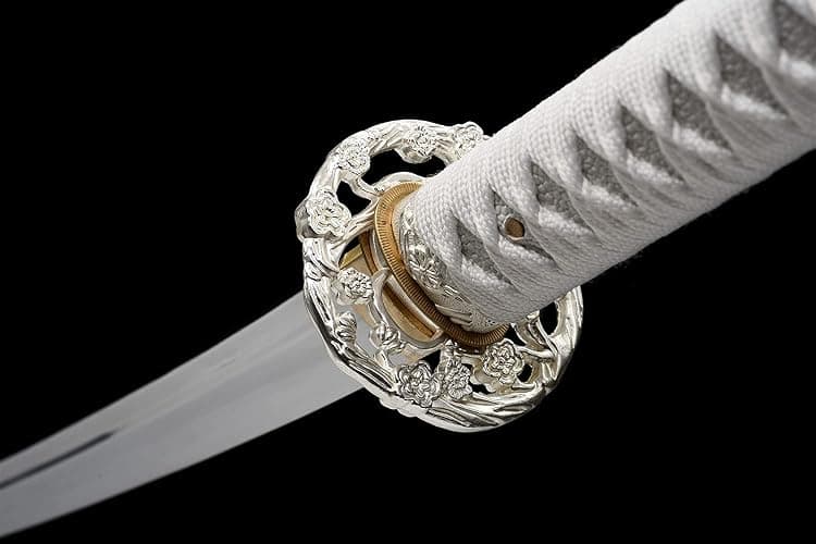 Traditional Heat/Clay Tempered Hand Forged Katana Sword | Real 1060/1095 T10 High Carbon Steel Sharp Full Tang Katanas | Practical Authentic Japanese Samurai Swords thumbnail 4
