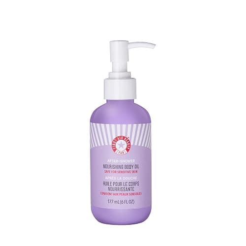 First Aid Beauty - After-Shower Nourishing Body Oil, Hydrates Skin & Locks In Moisture with Skin-Loving Lipids Jojoba Seed and Grapeseed Oil, Safe for Sensitive Skin, 6 oz - Image 1