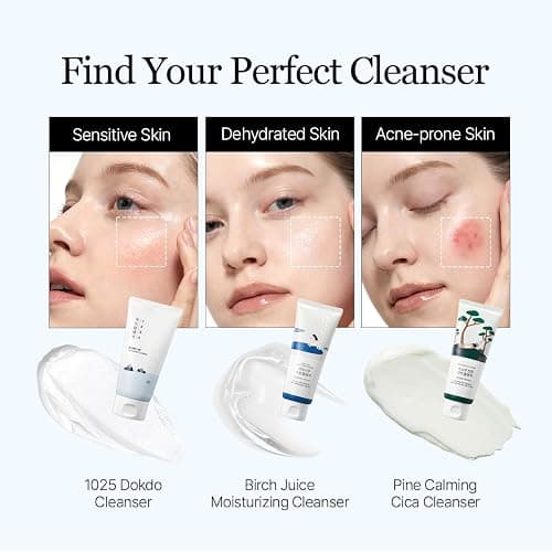 ROUND LAB 1025 Dokdo Cleanser 5.07 Fl Oz, Low pH Facial Cleanser for Sensitive Skin, Rich Soft Bubbles for Deep Cleansing and Makeup Removal, Hydrating Face Wash with Deep Sea Water, Korean Skin Care thumbnail 5