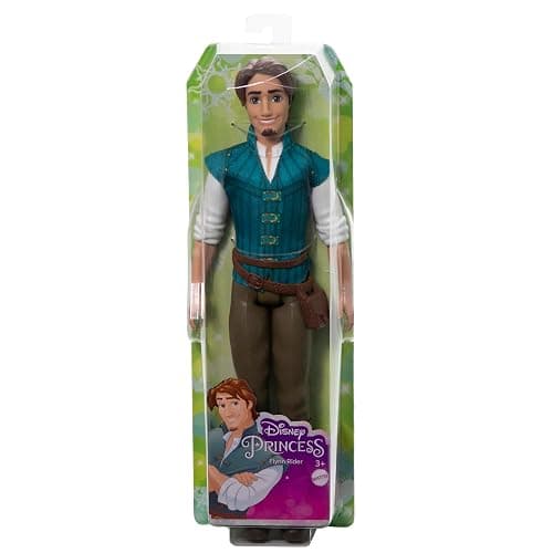​Disney Princess Toys, Posable Flynn Rider Fashion Doll in Signature Look Inspired by the Disney Movie Tangled, Gifts for Kids thumbnail 7