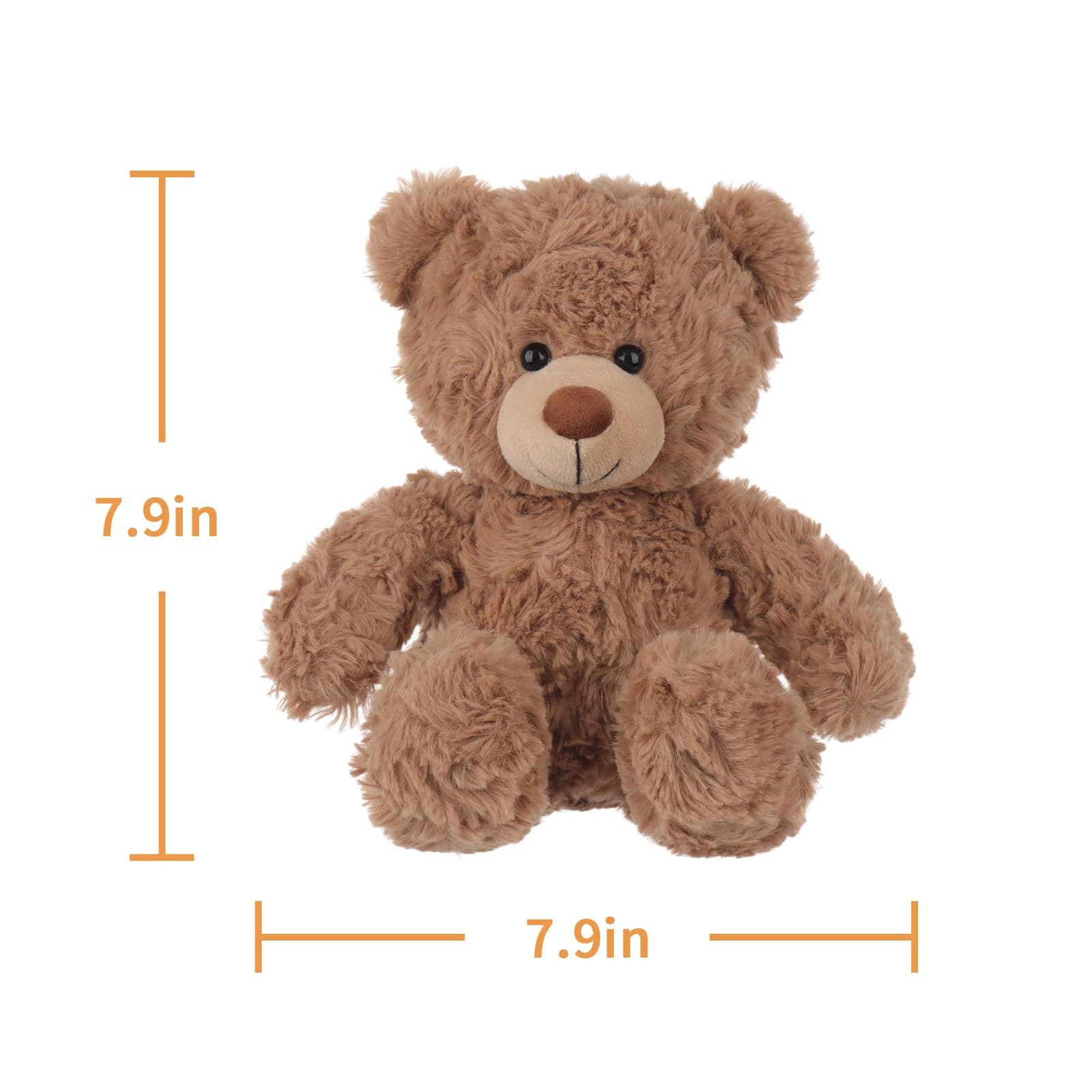 Apricot Lamb Toys Plush Flower Teddy Bear Stuffed Animal Soft Cuddly Perfect for Child （Brown Bear,9 Inches thumbnail 7