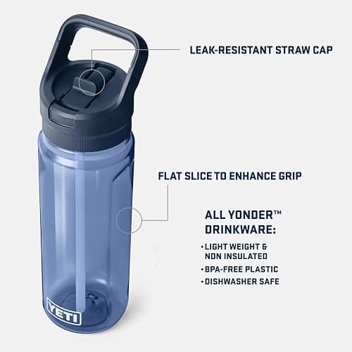 YETI Yonder Water Bottle with Yonder Straw Cap thumbnail 2