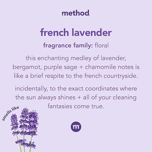 Method All-Purpose Cleaner Spray, French Lavender, Perfect for Most Counters, Tiles and More, 28 Fl Oz, (Pack of 4) thumbnail 3