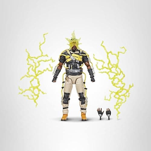 Marvel Legends Series Marvel’s Electro, Spider-Man: No Way Home Collectible 15-cm Action Figure, Blue and Yellow thumbnail 12