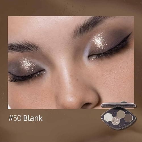 GIRLCULT 4-Color Eyeshadow Palette - Highly Pigmented Matte & Glitter Long-Lasting Eyeshadow Quad, Blendable Radiant Finish with Built-in Mirror for Precision Application #50 thumbnail 5