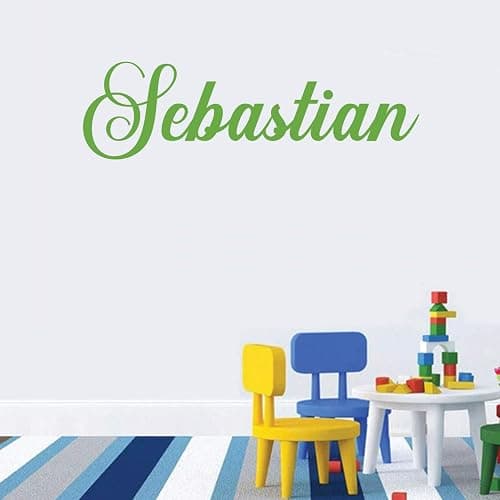 Multiple Font Custom Name Nursery Wall Decal Vinyl Sticker | Home Décor | Custom Kids Room Decal | Bedside Decals | Children’s Room| Car | Laptop thumbnail 5