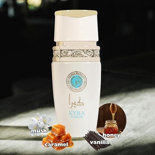 Blanche Spray Perfume for Men and Women – Unisex Eau de Parfum Sweet Vanilla Musk 100ml/3.4 fl.oz thumbnail 2