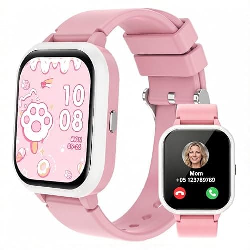 Kids Smart Watch 4-15 Ys, Standalone&APP Dual Use, Bluetooth Call, Kid Gift | 1.8'' IP68 Boys Girls Fitness Tracker, DIY Sports Modes, Heart Rate&Sleep Monitor, 13 Alarms, Weather, Smart Reminder, Games - Image 1