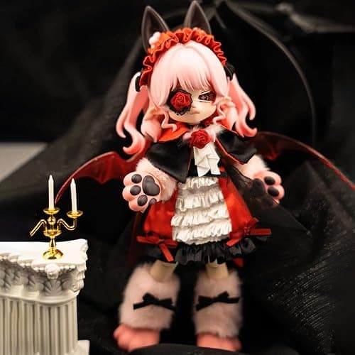 niannyyhouse BJD Blind Box Figurines, Dedicated to Luna Series, 1/12 Scale, Ball Jointed Doll with Clothes, Action Figure Collectable (6PCs) thumbnail 9