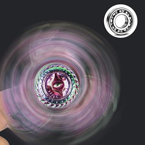 Dragon Fidget Spinner Toys for Kids Adults, Phoenix Fidgit Spinner Desk Toy Metal, Stress Relief Toys Spin Fidgets Hand Finger Spinners Toy Focus Fidgeting Tri Spinner Novelty Gift Prize with Case thumbnail 6