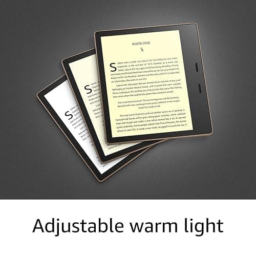 International Version – AT&T – Kindle Oasis – With 7” display and page turn buttons - 32 GB, Graphite - Free 4G LTE + Wi-Fi thumbnail 2
