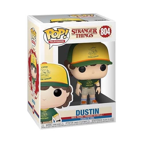 Funko POP! Vinyl: Television: Stranger Things: Dustin Henderson - (At Camp) - Collectable Vinyl Figure - Gift Idea - Official Merchandise - Toys for Kids & Adults - TV Fans - Standard